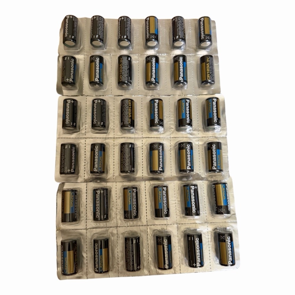 36 Fresh Panasonic Lithium CR17345 Batteries EXP 10/2018